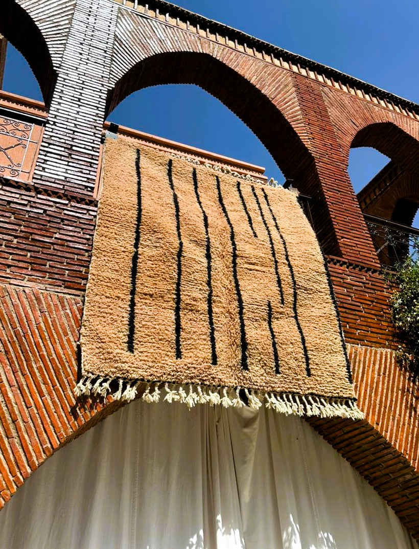 Ounein – Caramel Moroccan Rug