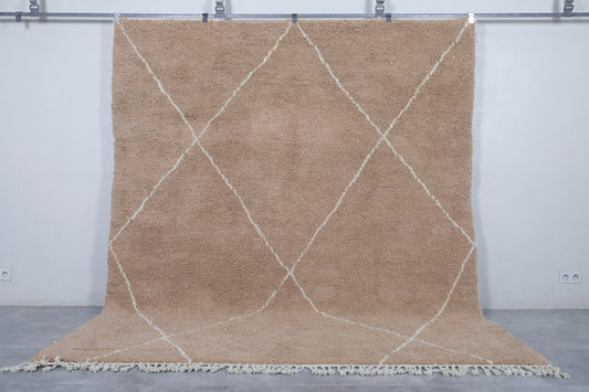 Sandy Diamond - handcrafted Moroccan Wool Rug - multiple sizes