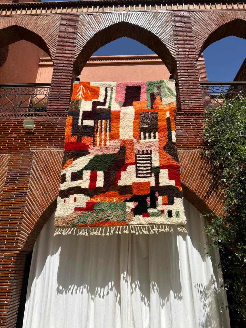 Taghazout – Handmade Colorful Moroccan Rug