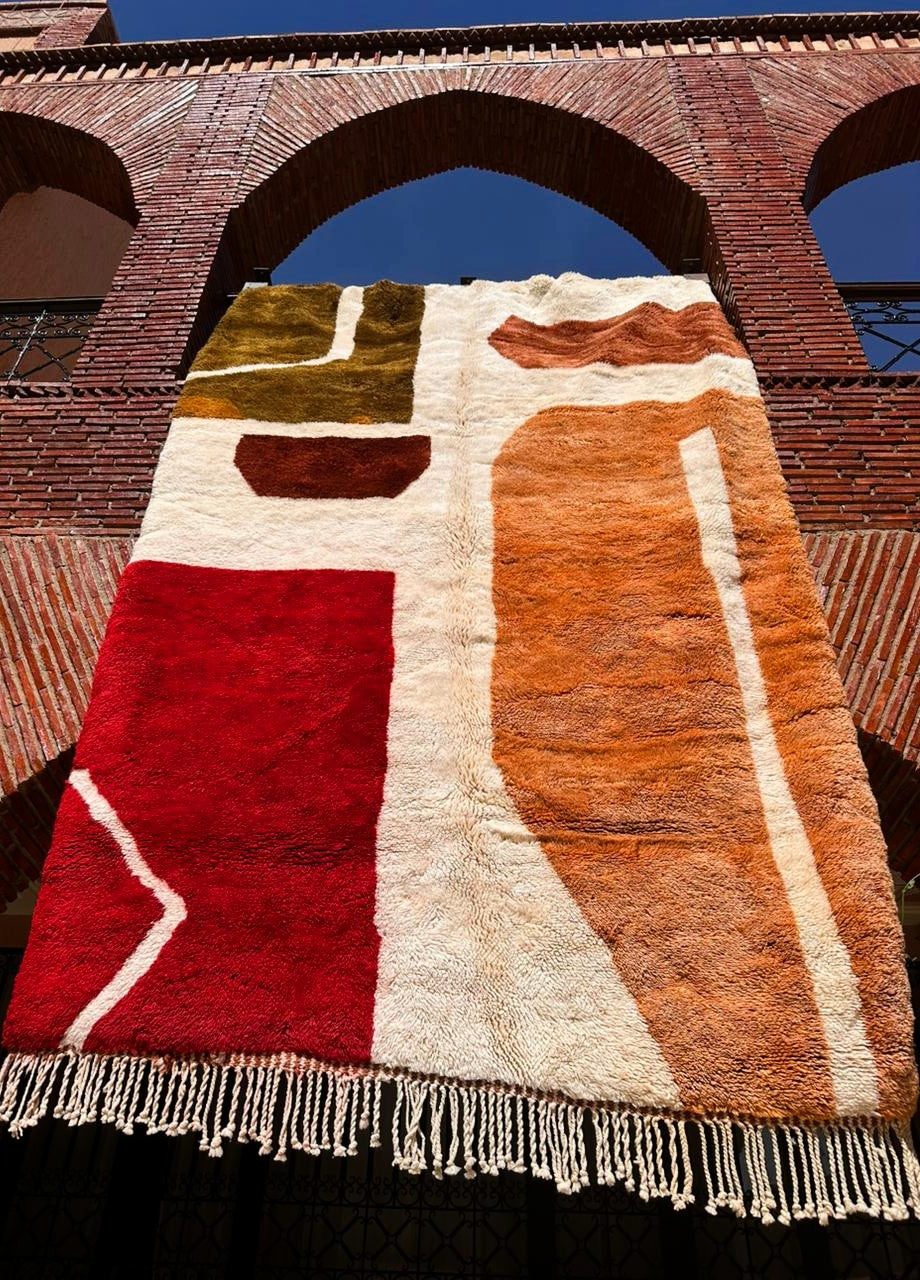 Tafedna – Handmade Mrirt Wool Rug