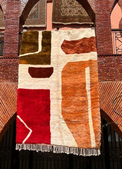 Tafedna – Handmade Mrirt Wool Rug