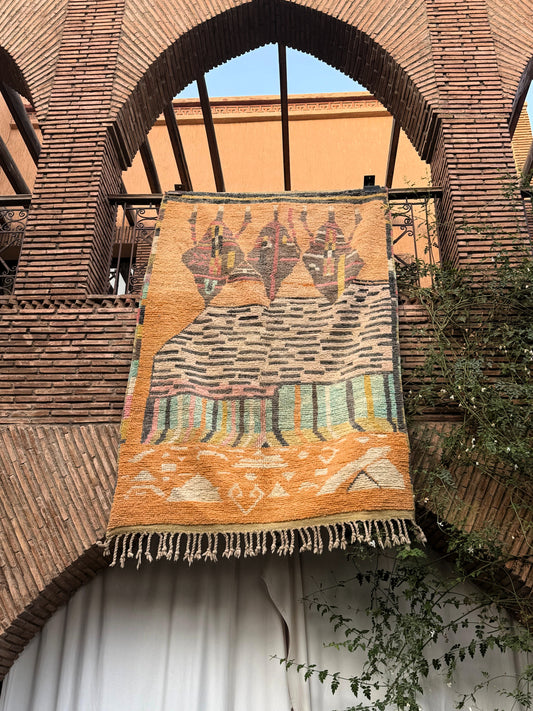 Errachidia – Handmade Colorful Moroccan Rug