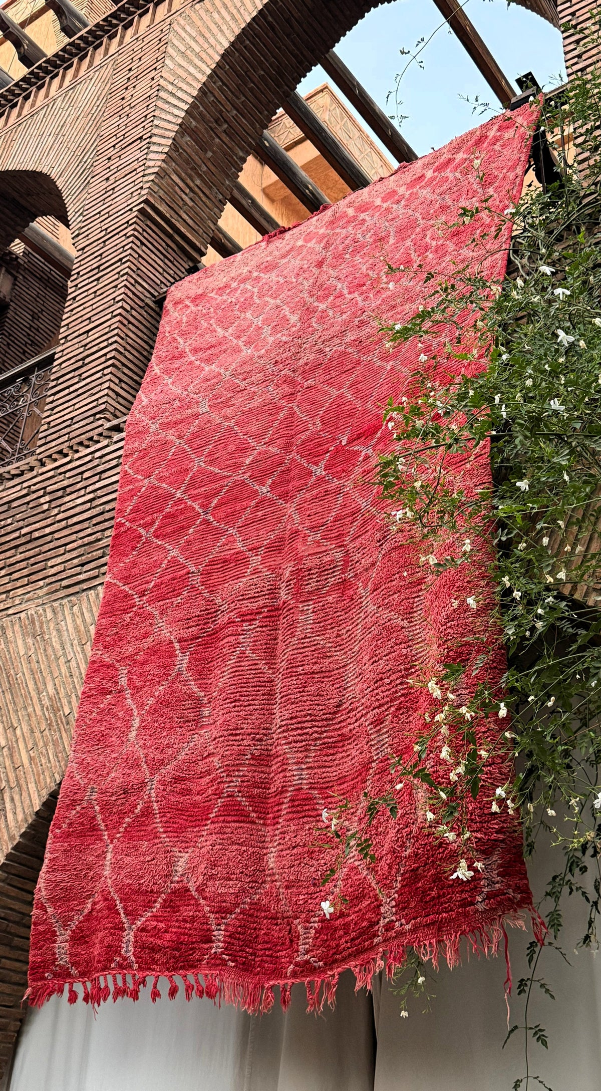 Boumia – Handmade Red Moroccan Rug