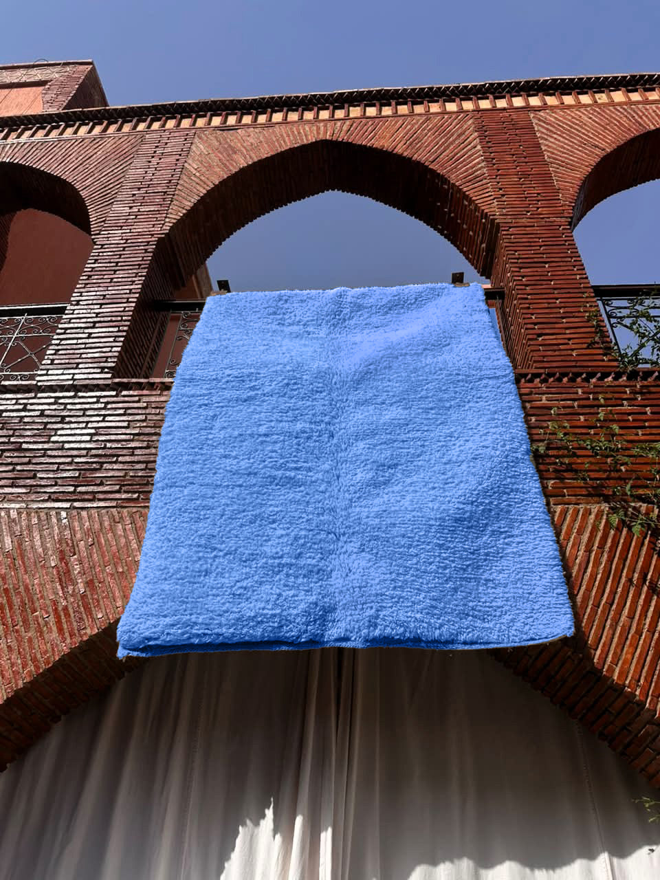 Tabant – Handmade Blue Moroccan Rug