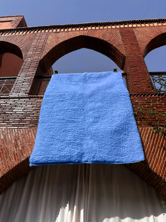 Tabant – Handmade Blue Moroccan Rug