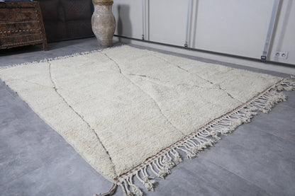 Beni Ourain Lines - Handwoven Moroccan Wool Rug