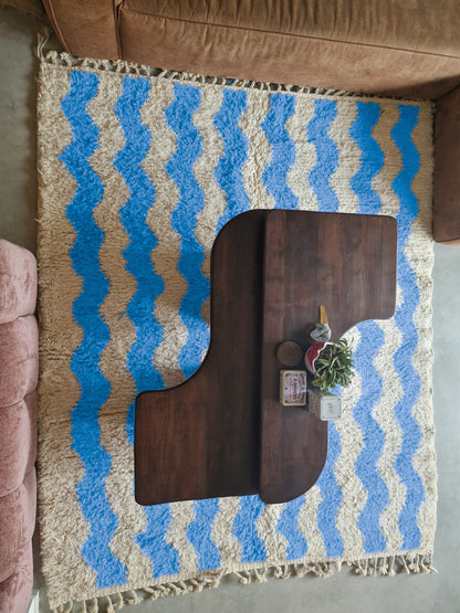 Goulmima – Handmade Blue Moroccan Rug