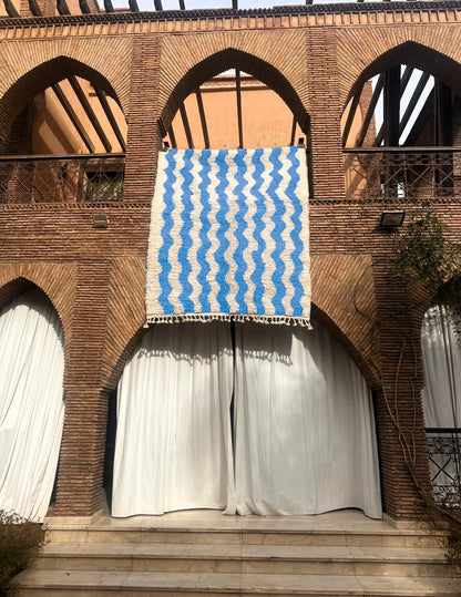 Goulmima – Handmade Blue Moroccan Rug