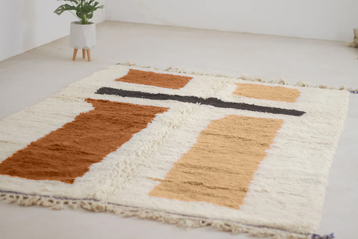 Nkob – Handmade Colorful Moroccan Rug
