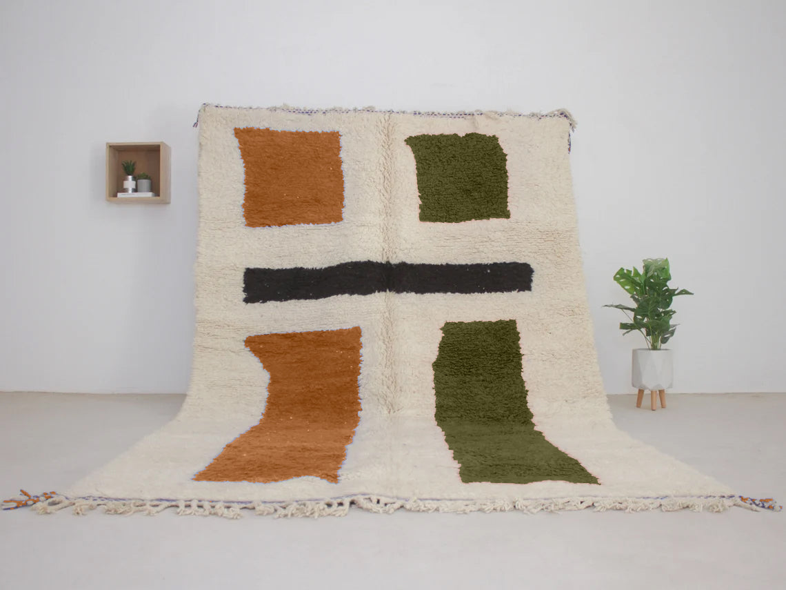 Rich – Handmade Green Moroccan Rug
