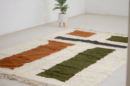 Rich – Handmade Green Moroccan Rug