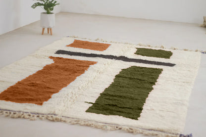 Rich – Handmade Green Moroccan Rug
