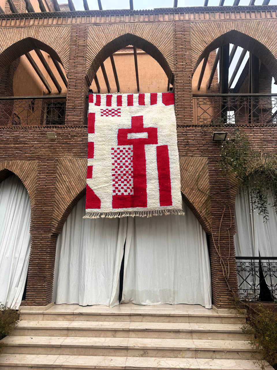 Ait Hani – Handmade Red Moroccan Rug