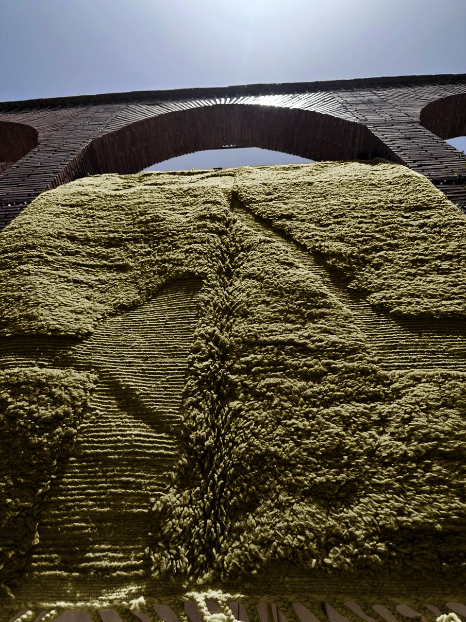 Mgoun – Handmade Green Moroccan Rug