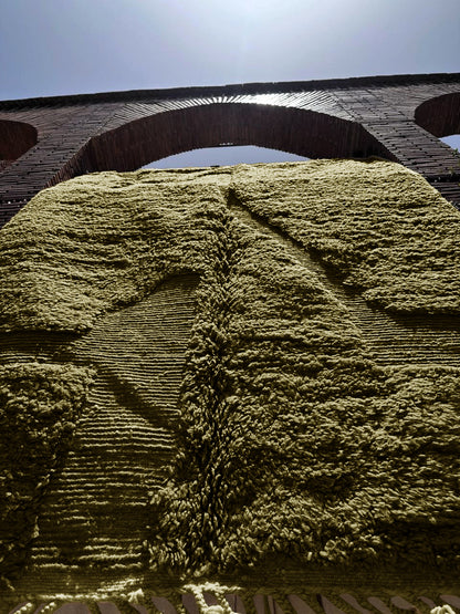 Mgoun – Handmade Green Moroccan Rug
