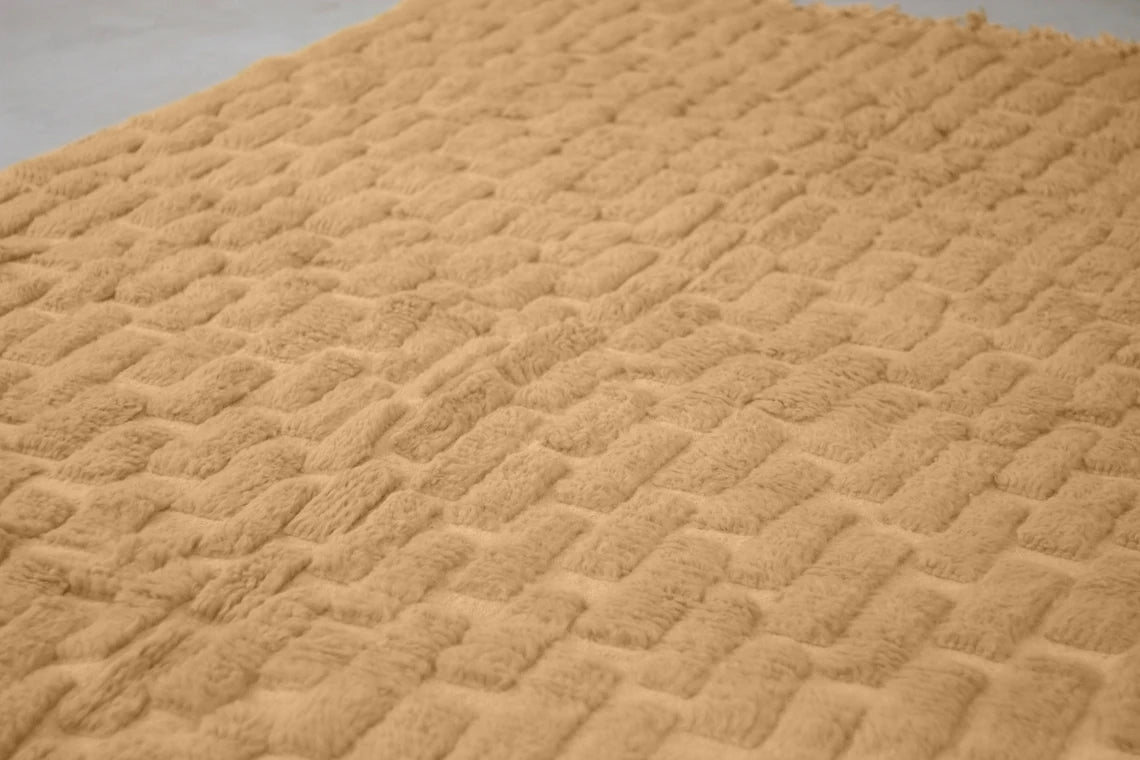 Agdz – Handmade Beige Moroccan Rug