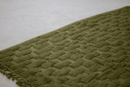 Ayachi – Handmade Green Moroccan Rug