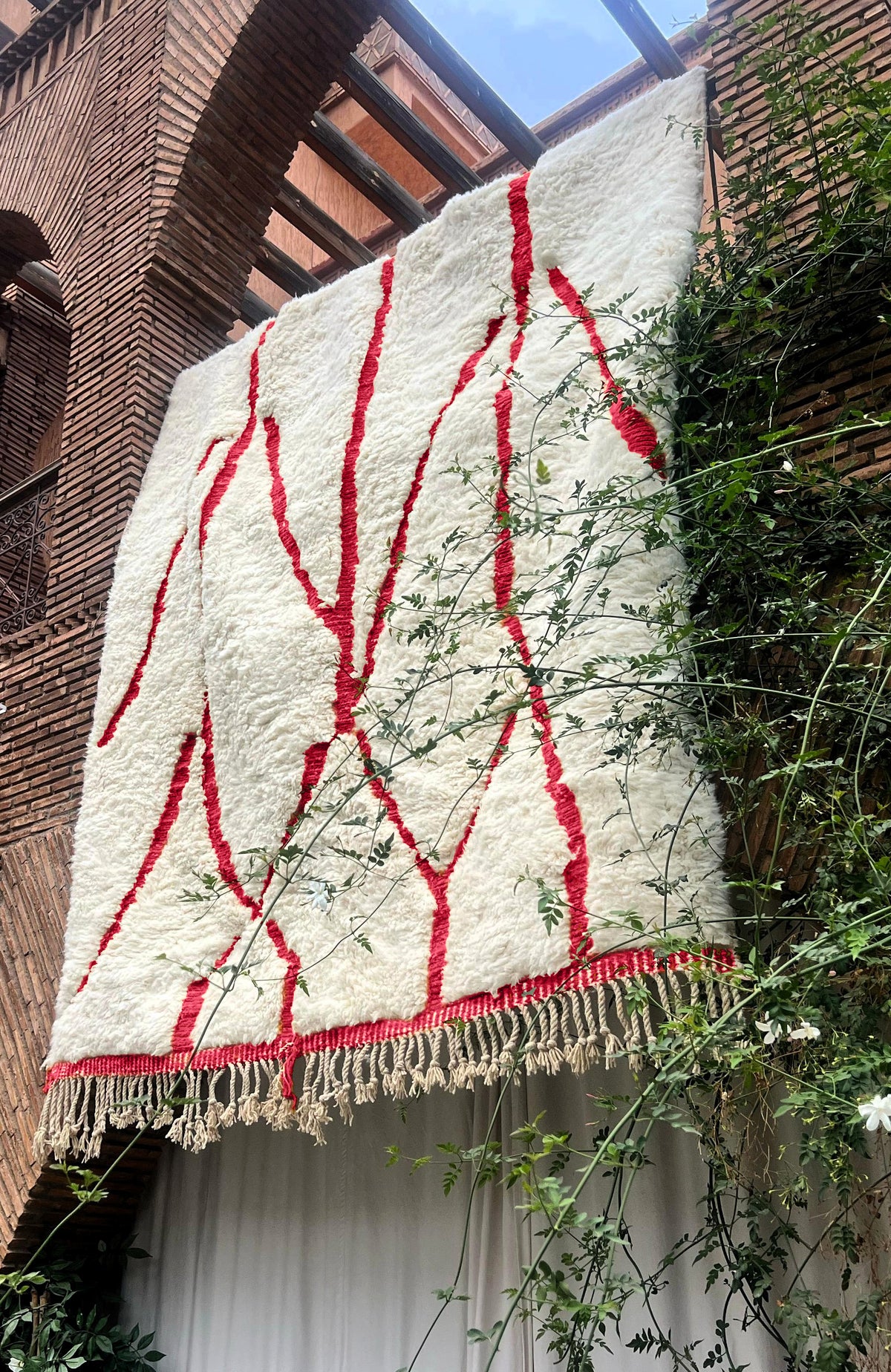 Safi – Handmade Red Moroccan Rug