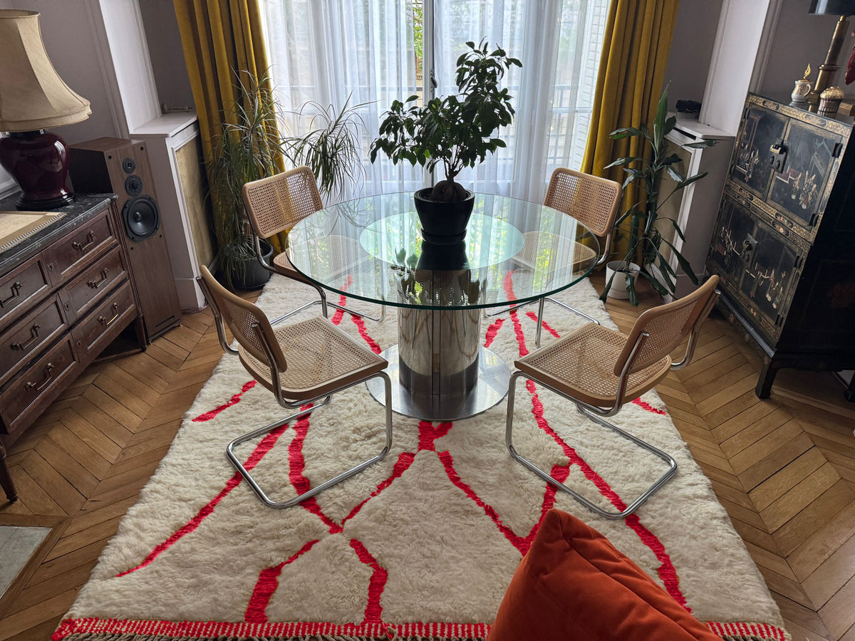 Safi – Handmade Red Moroccan Rug