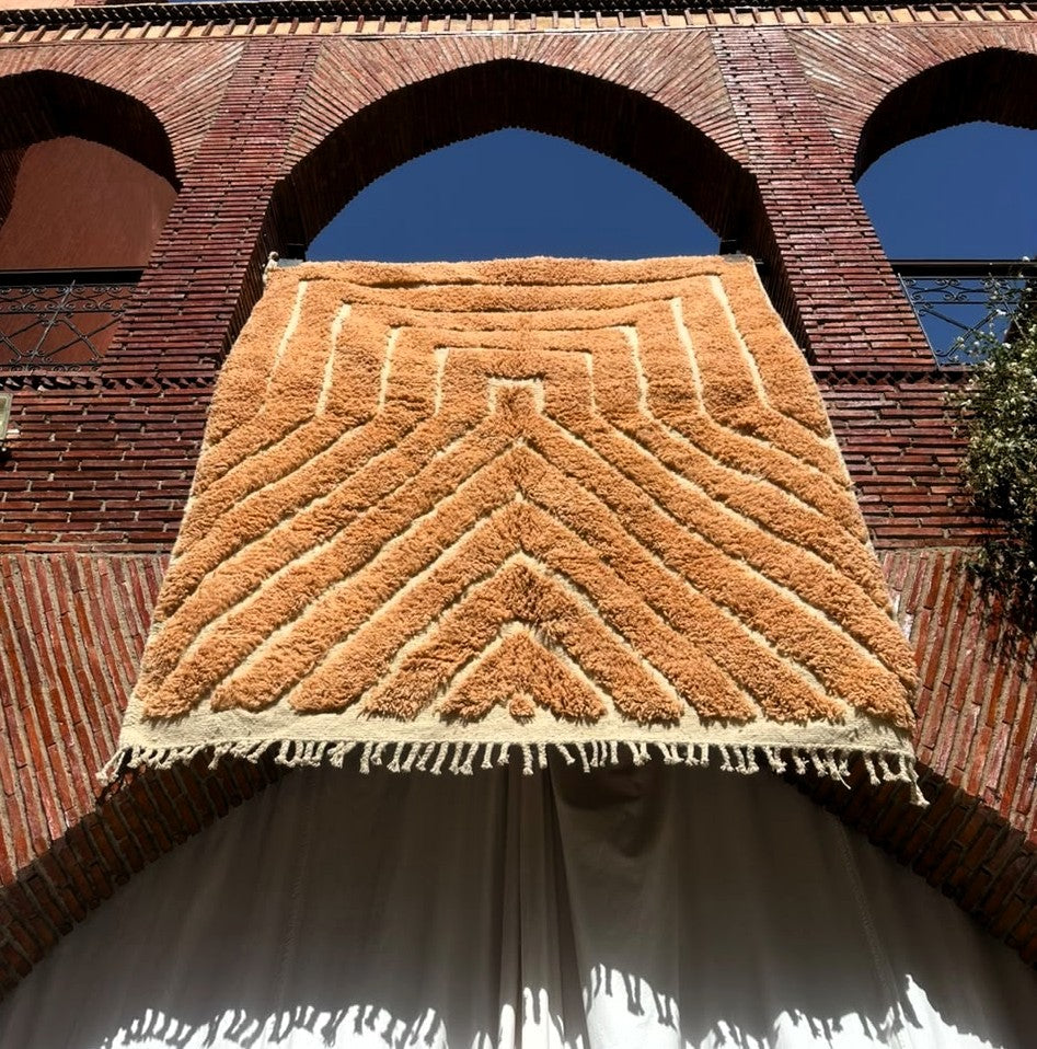 Tafilalet – Handmade Beige Moroccan Rug