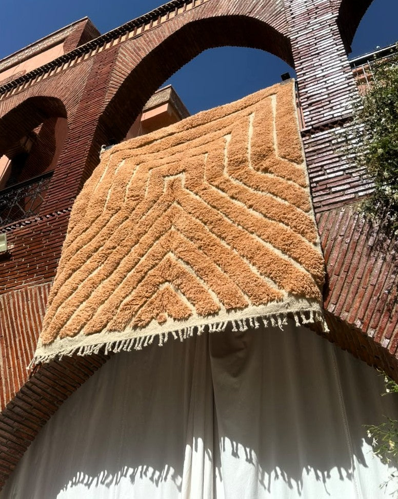 Tafilalet – Handmade Beige Moroccan Rug