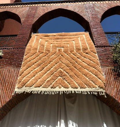 Tafilalet – Handmade Beige Moroccan Rug