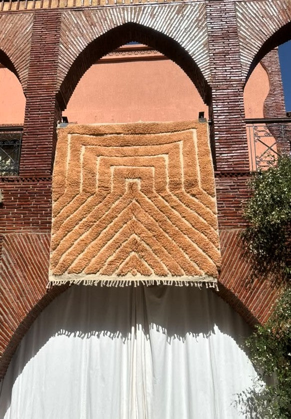 Tafilalet – Handmade Beige Moroccan Rug