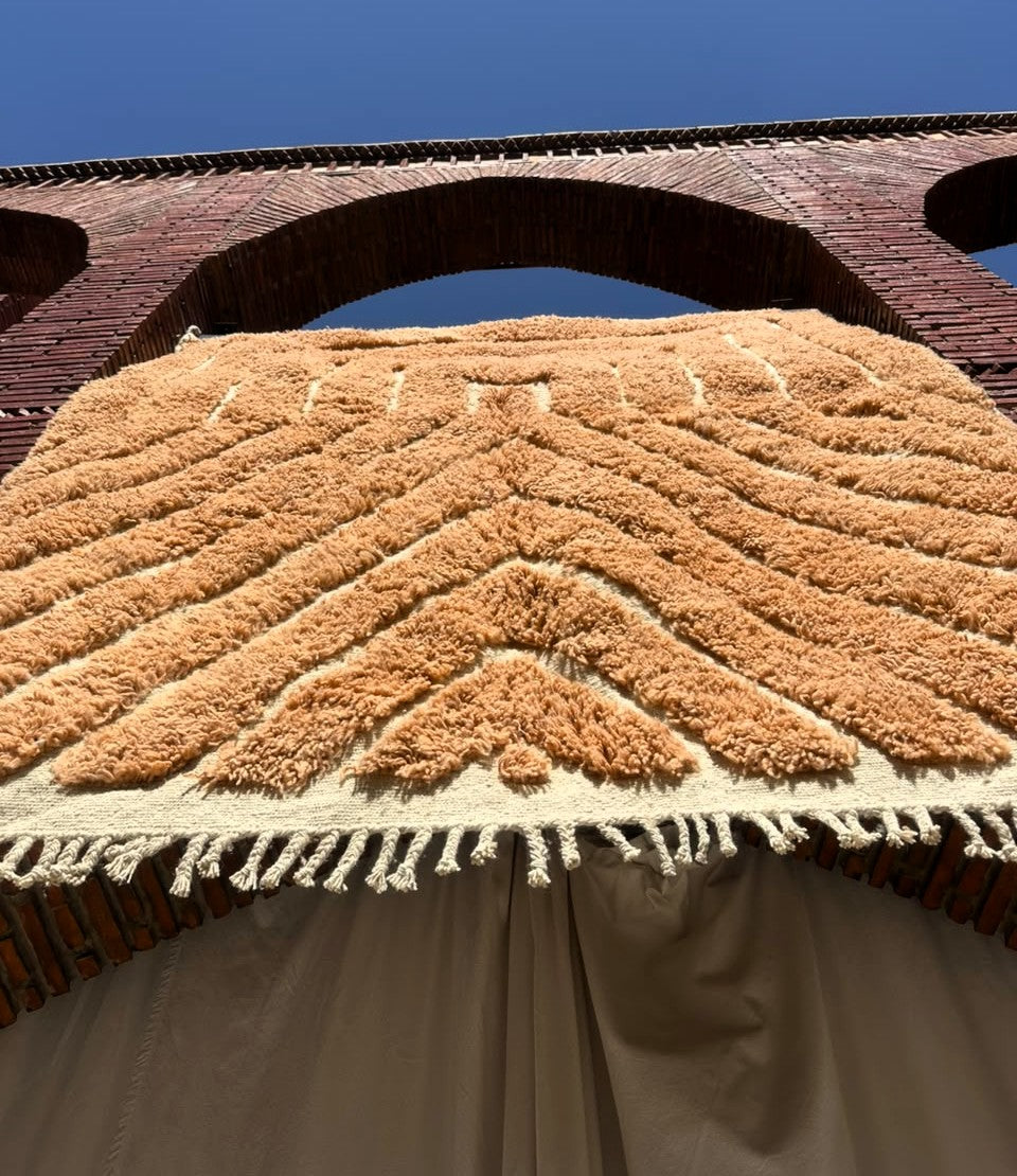 Tafilalet – Handmade Beige Moroccan Rug