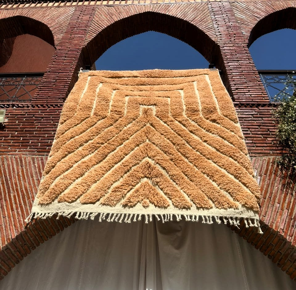 Tafilalet – Handmade Beige Moroccan Rug