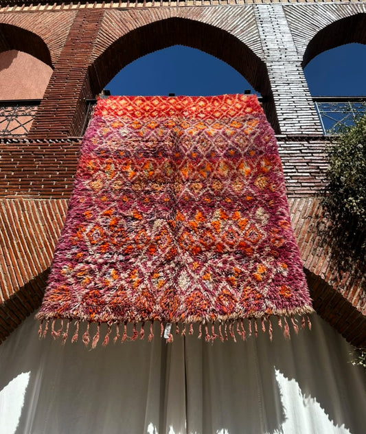 Zayane – Handmade Pink Moroccan Rug