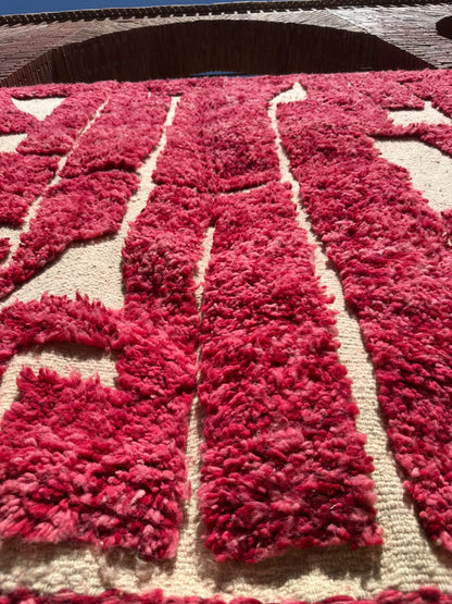 Al Hoceïma – Handmade Pink Moroccan Rug