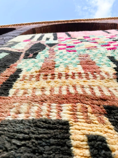 Anfa – Handmade Colorful Checkered Rug