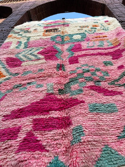 Guercif – Handmade Pink Moroccan Rug