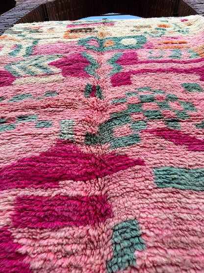 Guercif – Handmade Pink Moroccan Rug