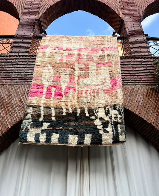 Beni Mellal – Handmade Colorful Moroccan Rug