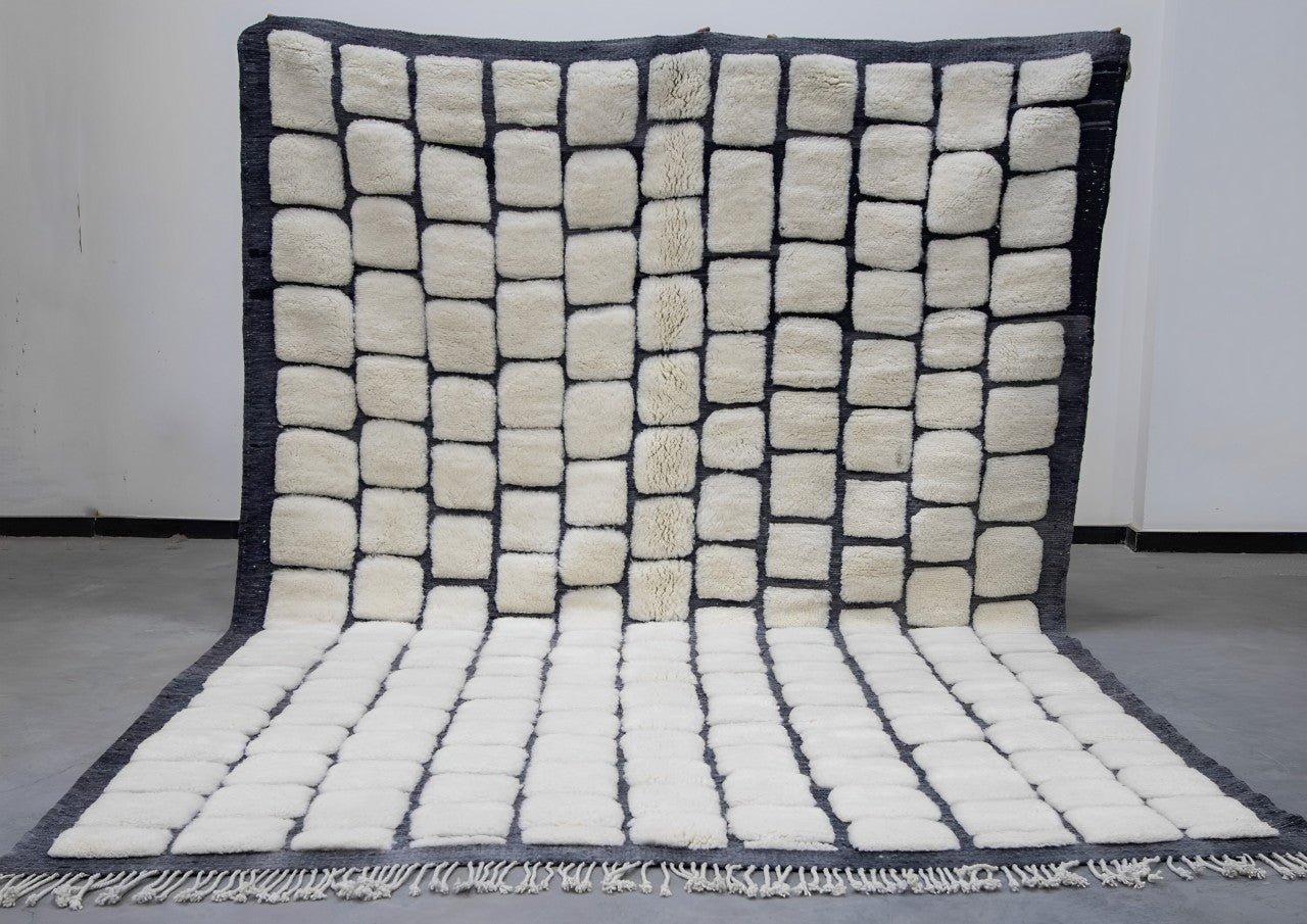 Atlas Majesty - Tapis en laine marocain fabriqué à la main - plusieurs tailles