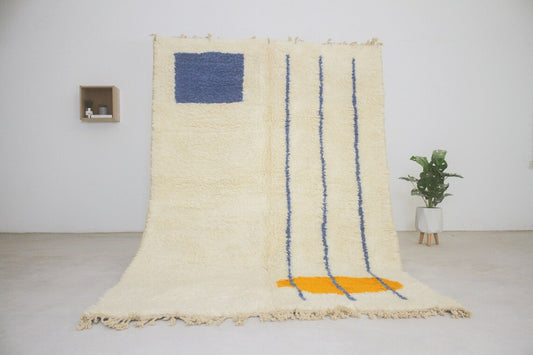Oujda – Handmade Blue Moroccan Rug