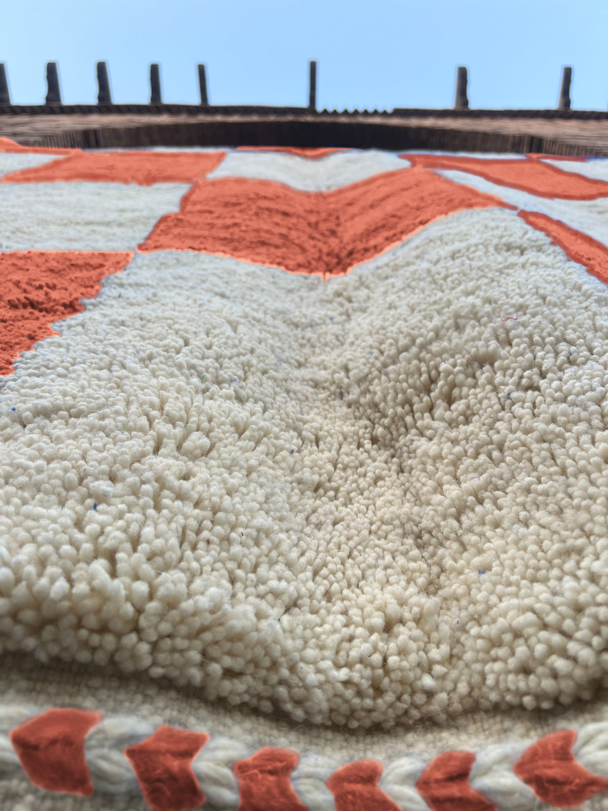 Meknès – Handmade Checkered Moroccan Rug