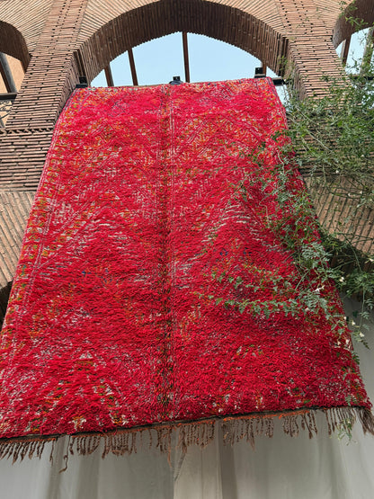 Beni Mguild – Vintage Red Moroccan Rug
