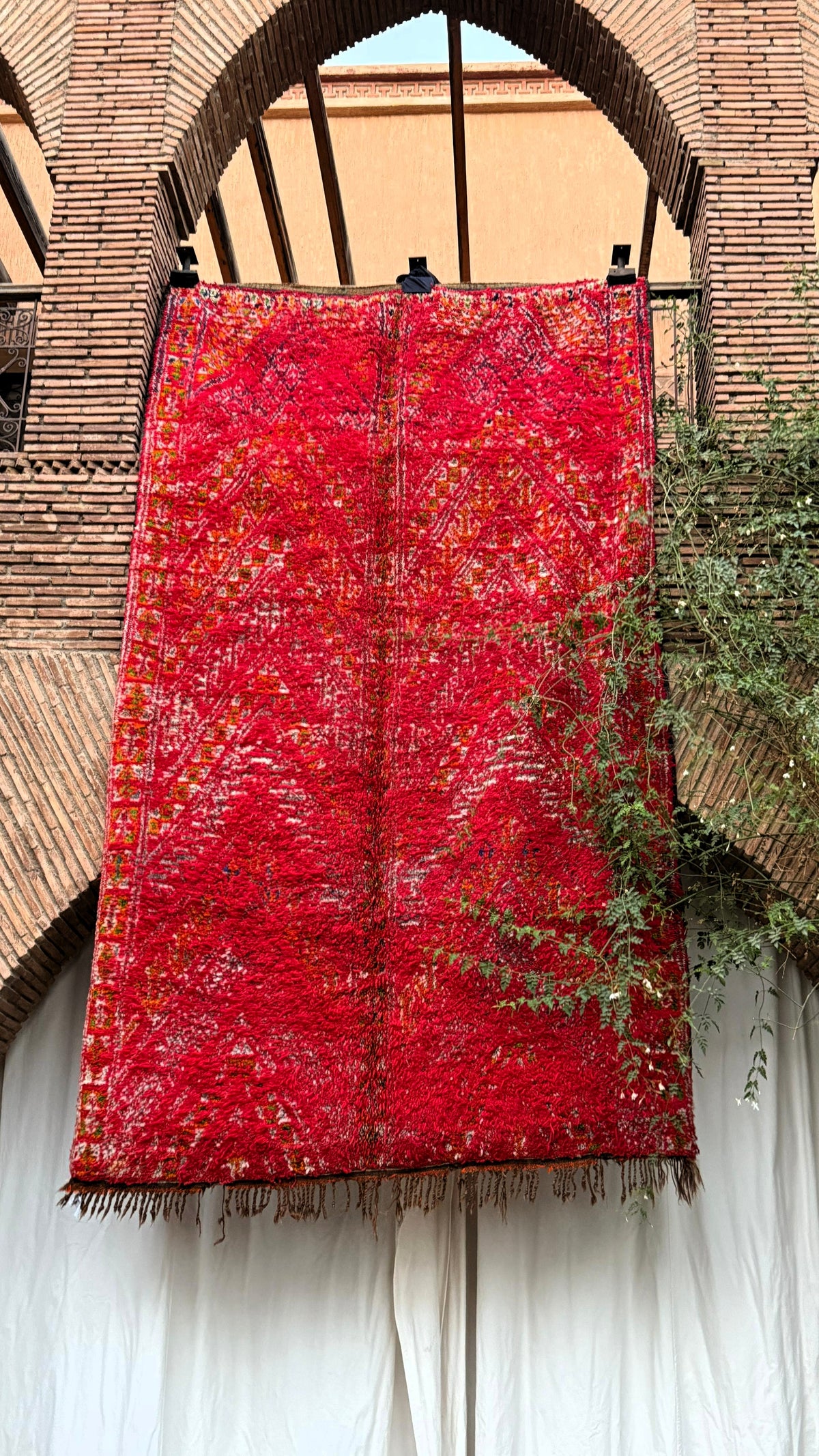 Beni Mguild – Vintage Red Moroccan Rug