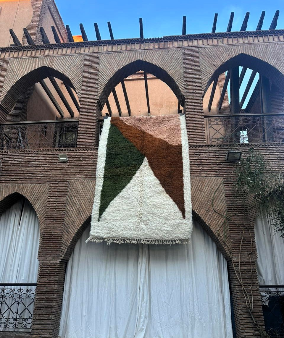 Demnate – Handmade Colorful Moroccan Rug