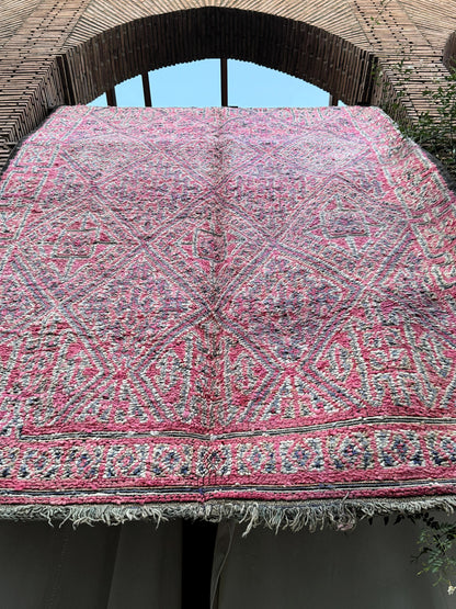 Khenifra – Vintage Pink Moroccan Rug