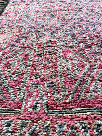Khenifra – Vintage Pink Moroccan Rug