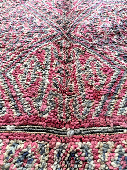 Khenifra – Vintage Pink Moroccan Rug