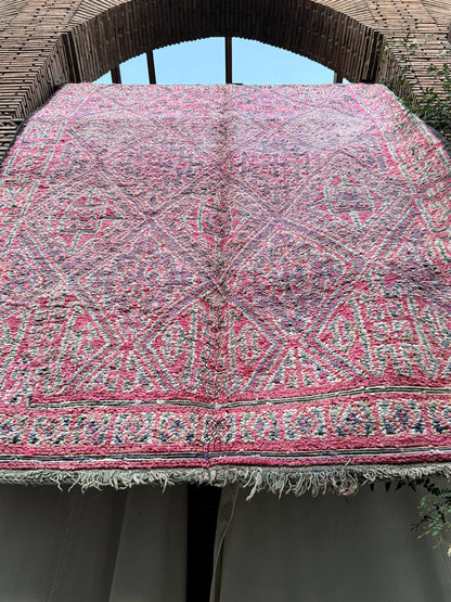 Khenifra – Vintage Pink Moroccan Rug