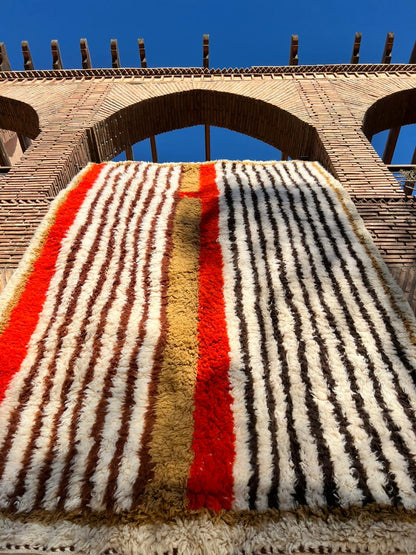 Taznakht – Handmade Striped Moroccan Rug