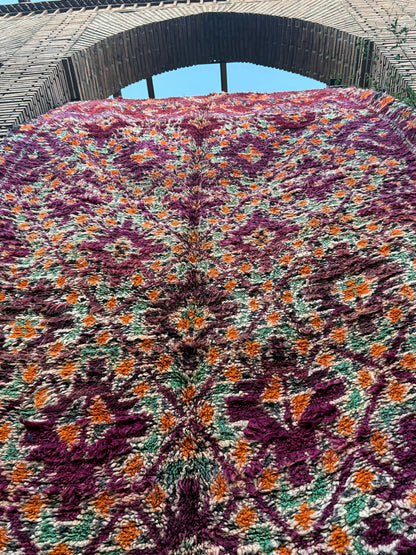 Setti Fatma – Vintage Purple Moroccan Rug