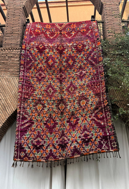Setti Fatma – Vintage Purple Moroccan Rug