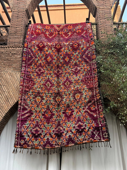 Setti Fatma – Vintage Purple Moroccan Rug