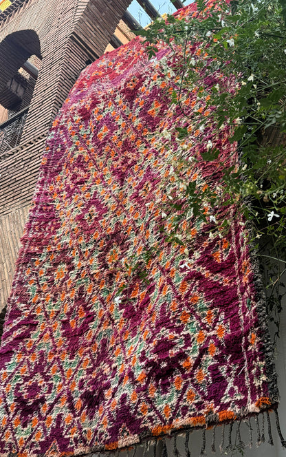 Setti Fatma – Vintage Purple Moroccan Rug
